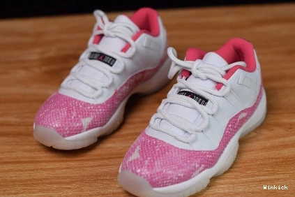 (W) RUST 11 RETRO - AH7860-106 JORDAN LOW PINK SNAKE 1128